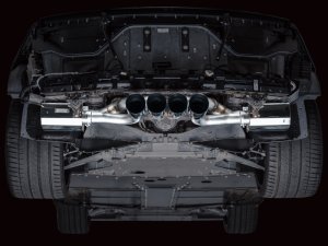 Chevrolet Corvette Z06 Performance Exhaust - AWE Tuning - SwitchPath Cat-Back - Diamond Black - `23-`27